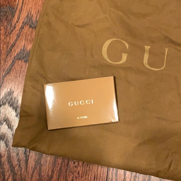 authentic black gucci hobo with dust bag - Picture 3 of 8